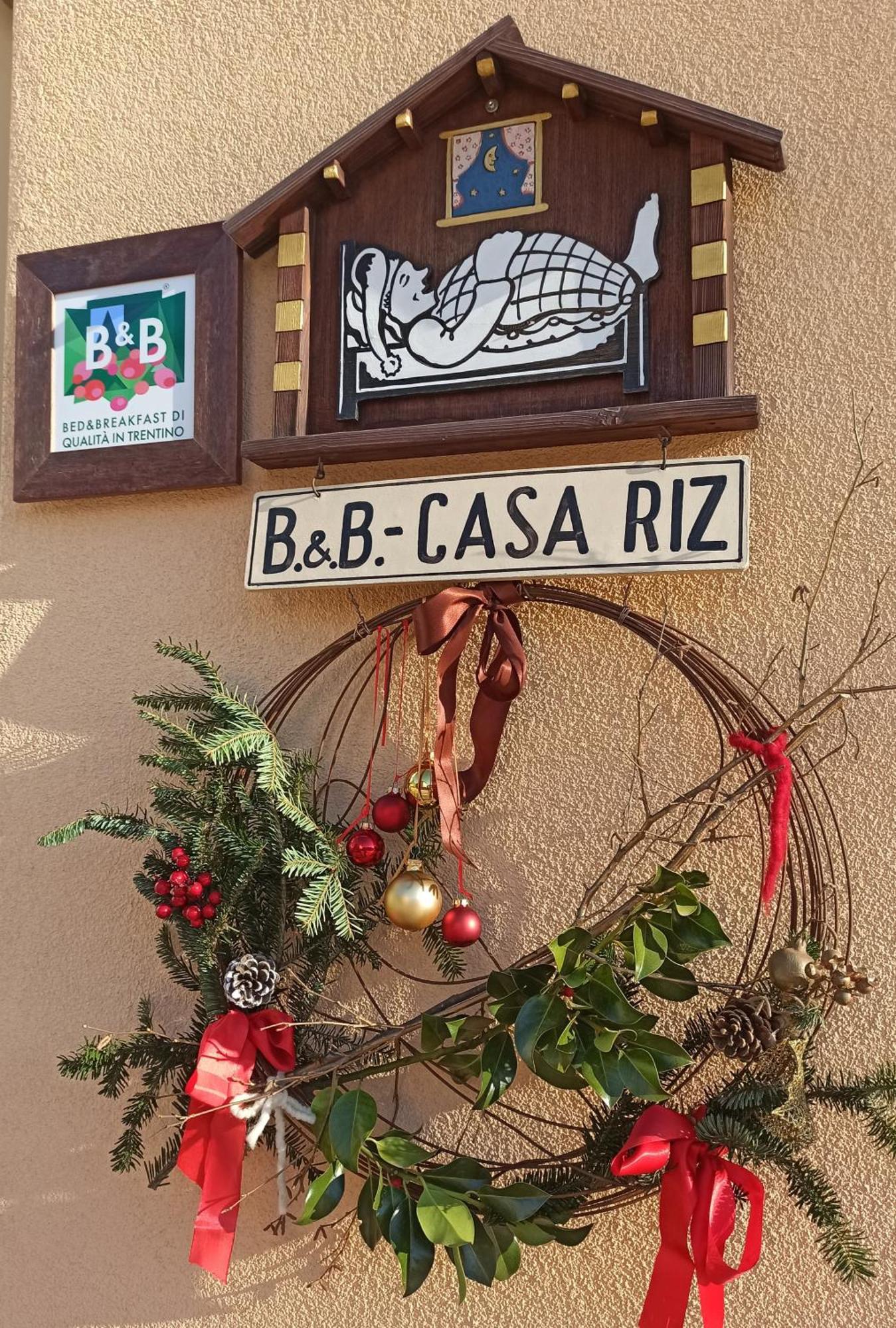 B&B Casa Riz Castello-Molina di Fiemme Exterior photo